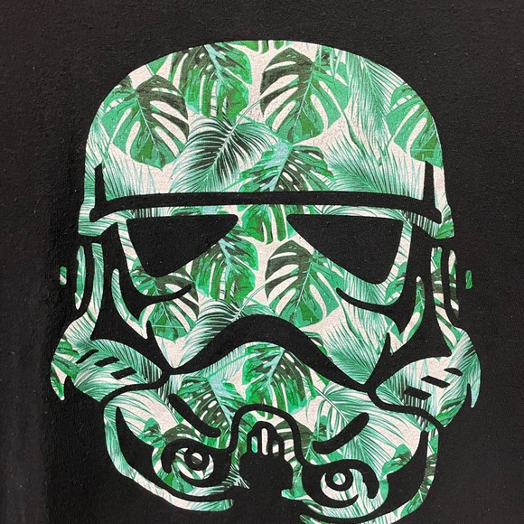 Star Wars Strom Trooper Palm Leaves Tee - Picture 2 of 3